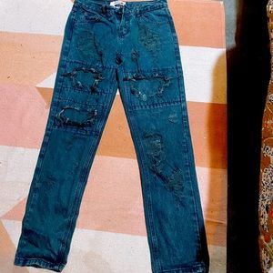 One Teaspoon ripped black jeans
